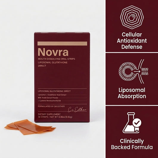 Novra Liposomal Glutathione Strips