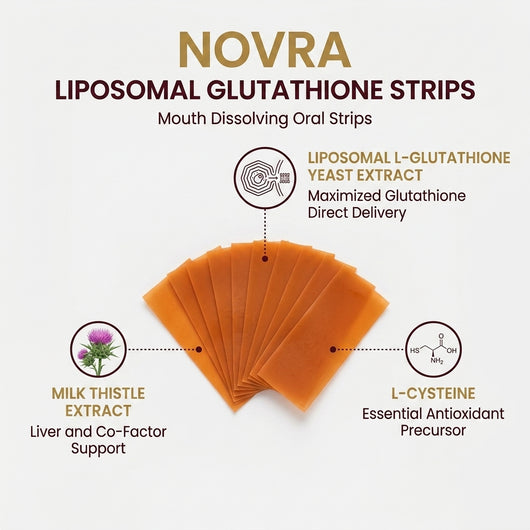 Novra Liposomal Glutathione Strips